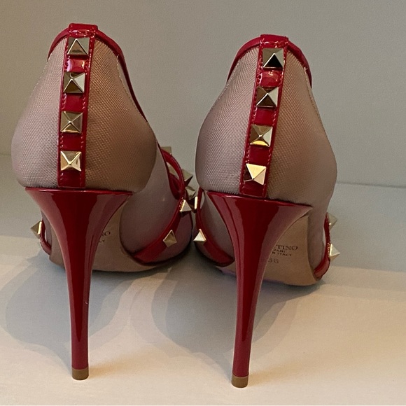 NWOB VALENTINO GARAVANI Rockstud Alcove Pump Heels Shoes - 36 - Picture 8 of 12